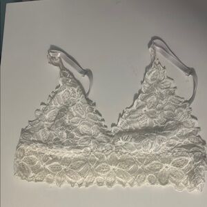 Lace Bralette in White